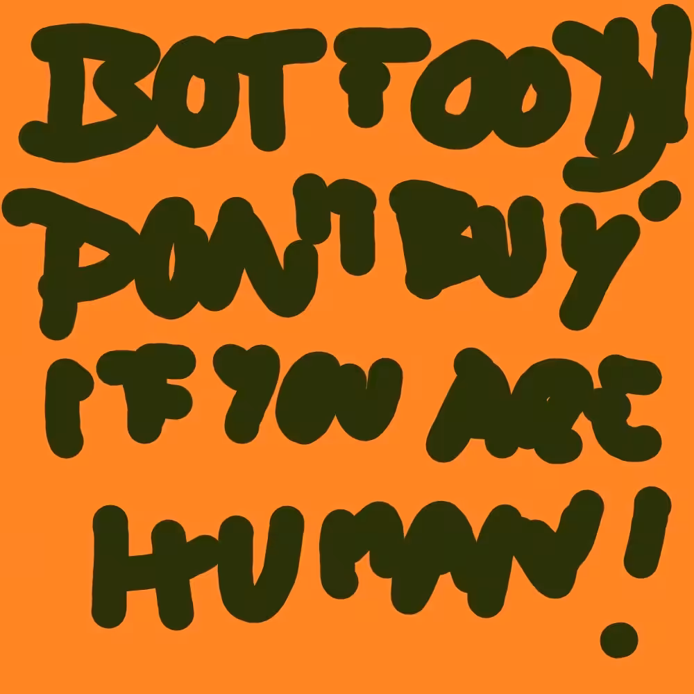 WILL PAINT FOR FOOD: BOT FOOD - DON'T BUY