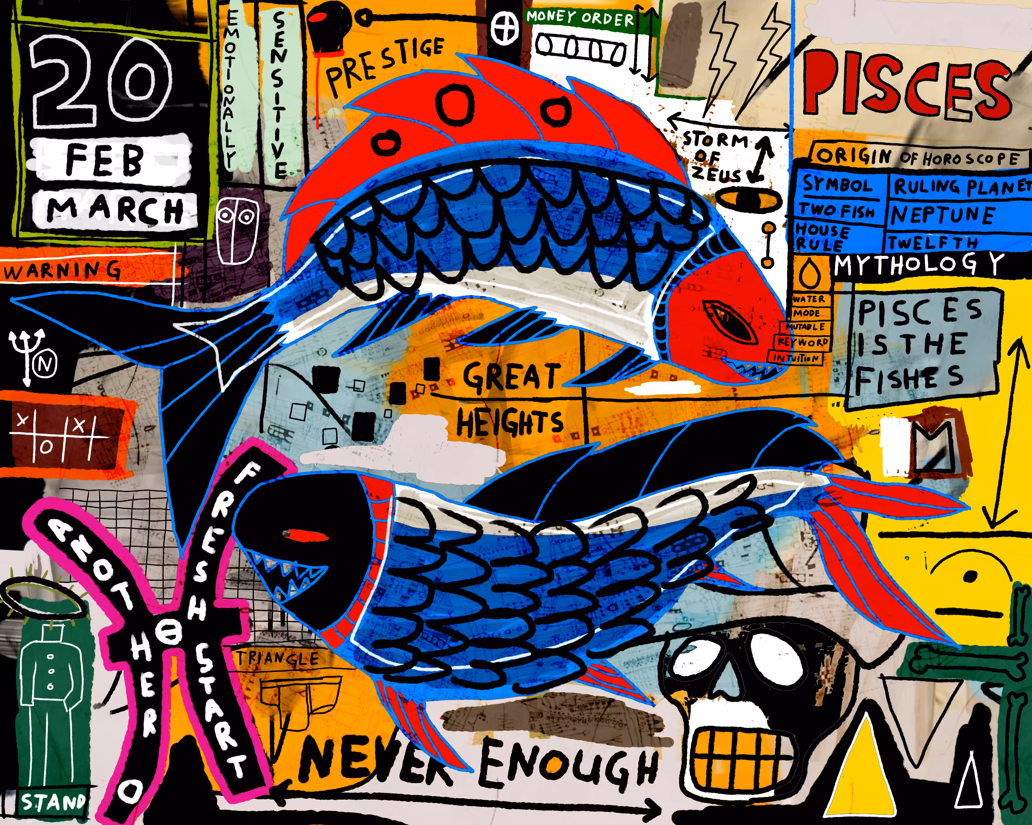 Pisces, the Fishes