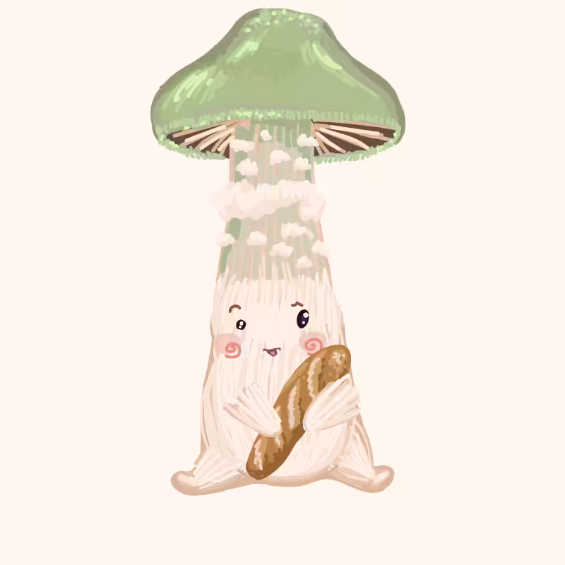 Cute Mushrooms Forest Guys #85