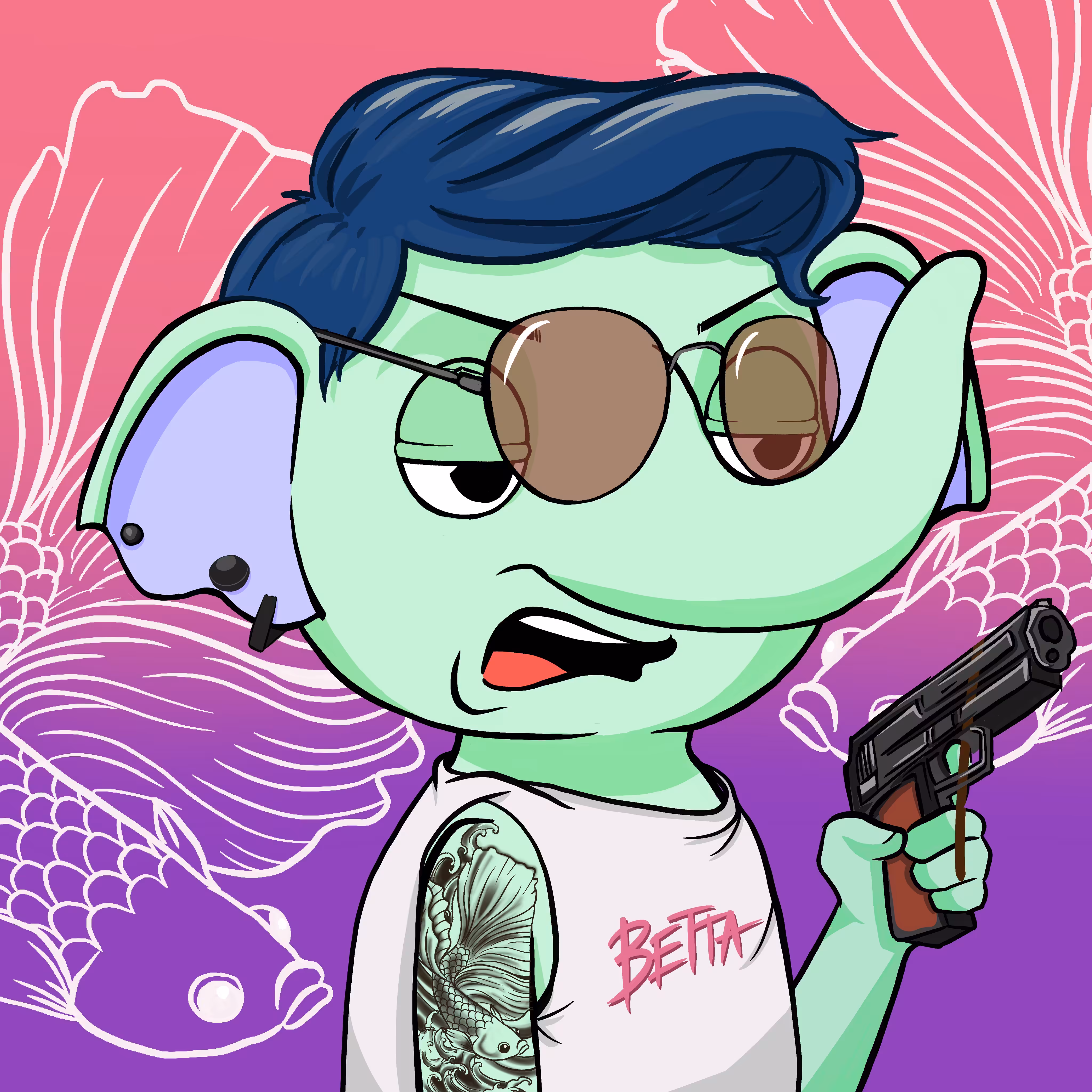 almond:Betta Yakuza 0177