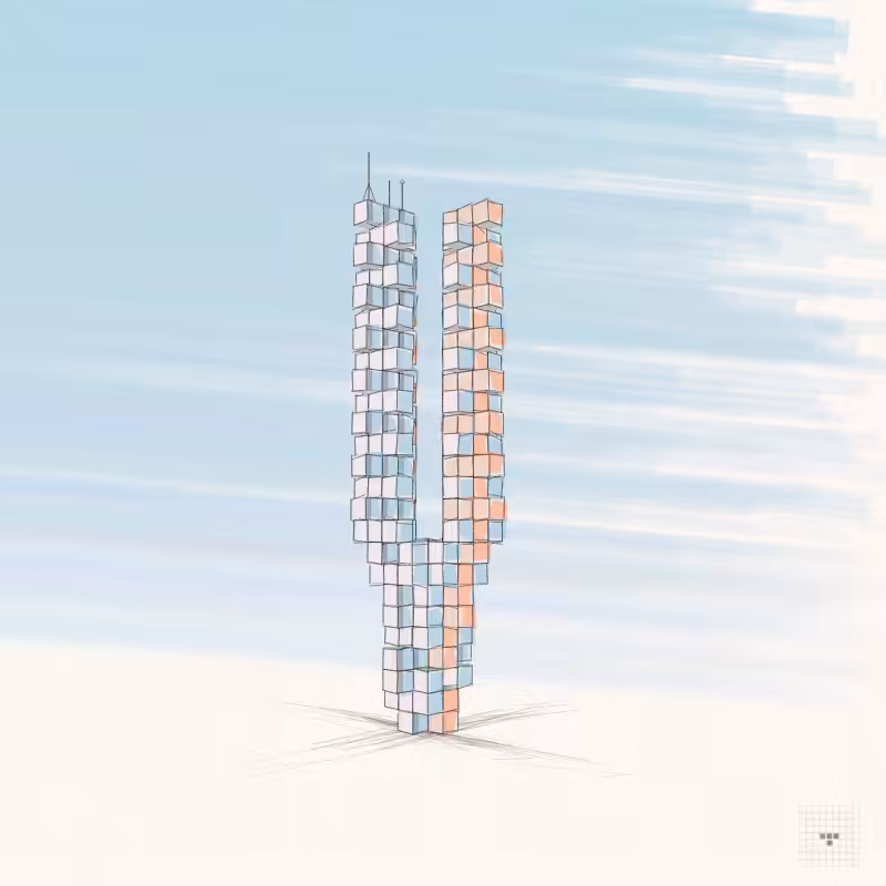 Cellular Skyscrapers #136