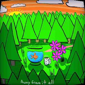 The Relax Fish project: Away from it all