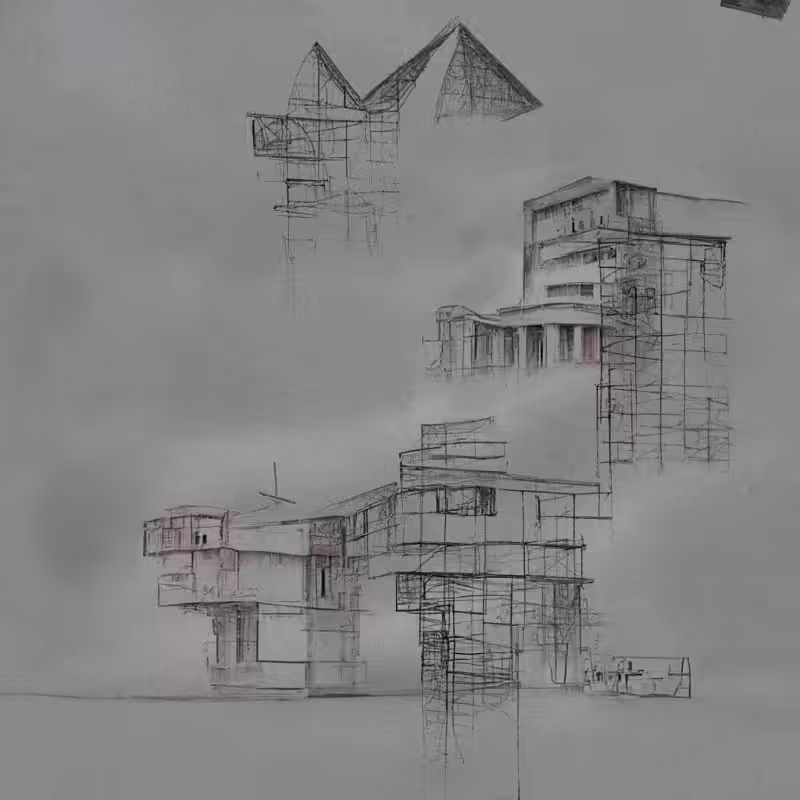 Impossible Neuro-Architecture #114