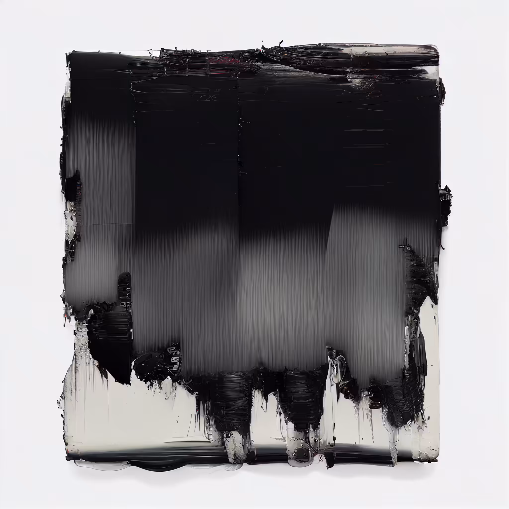 Homage to the square - Stock I: Square with monochrome finishing