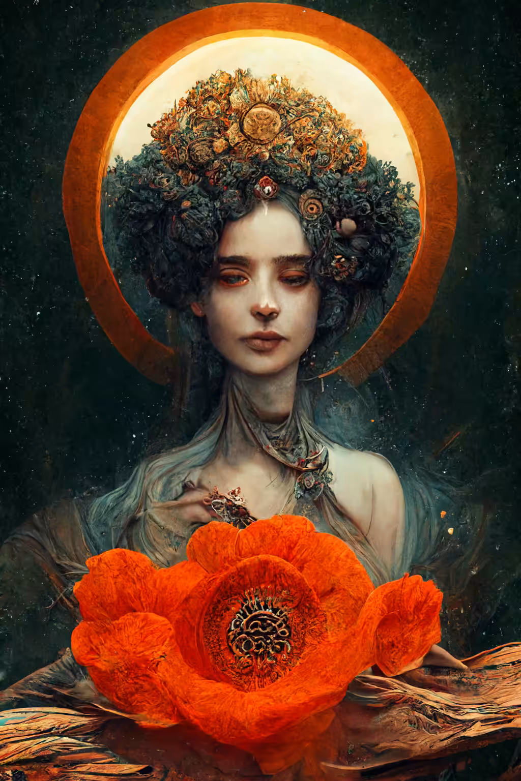 Nordic Goddess of Poppy