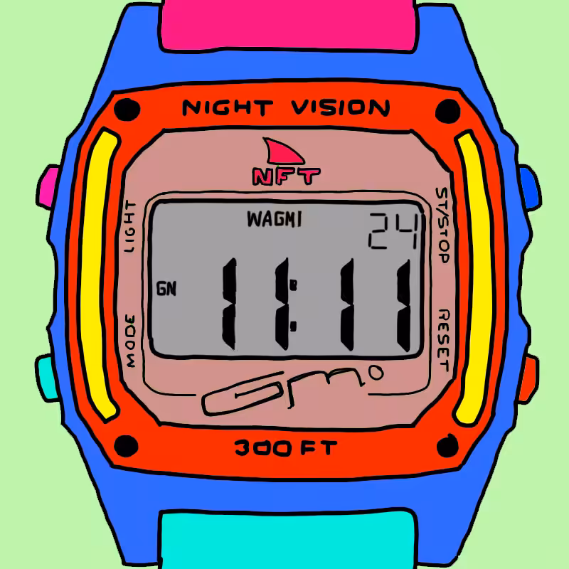 Make a Wish NFT Watch - Colorway #22