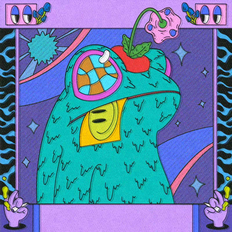 Blue Toad #58