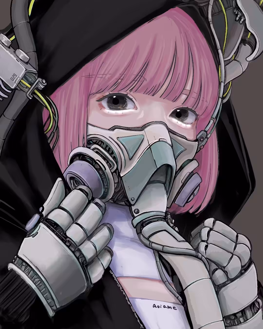 aoiame×ONIKU  MASK GIRL