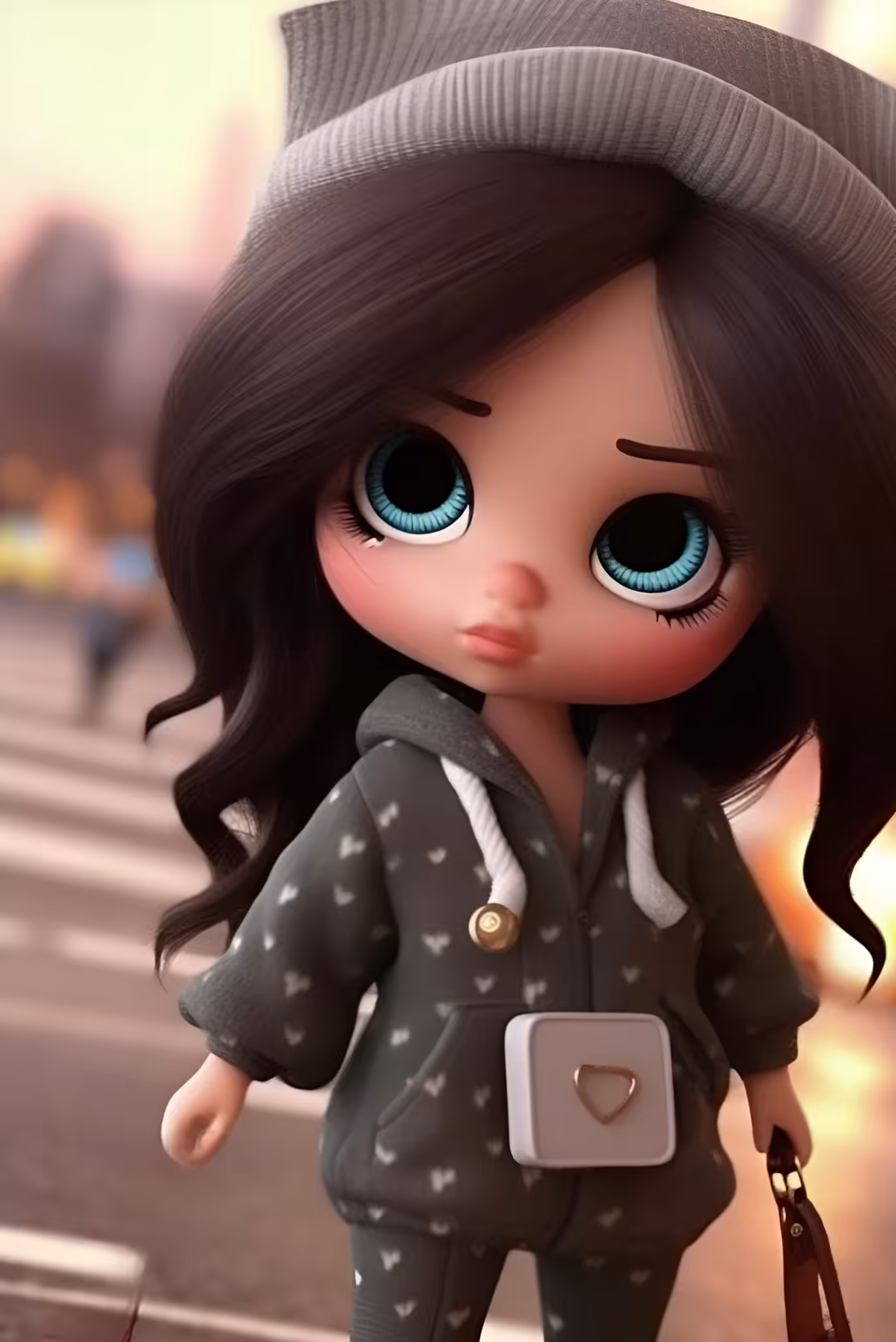 Cartoon girl #8