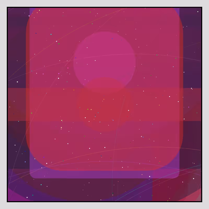 Color Field Starry B #23