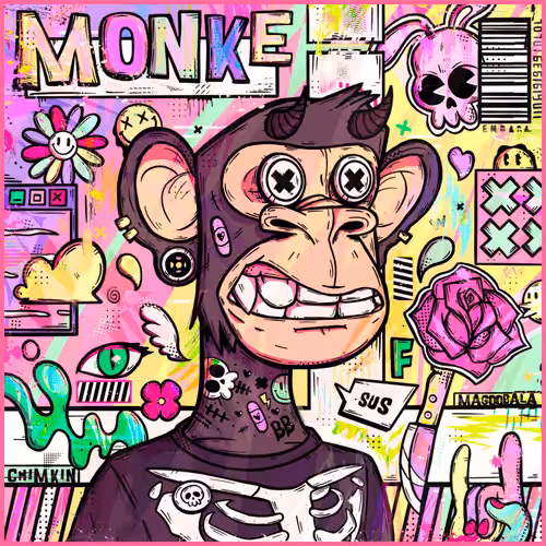Funky ape #7003