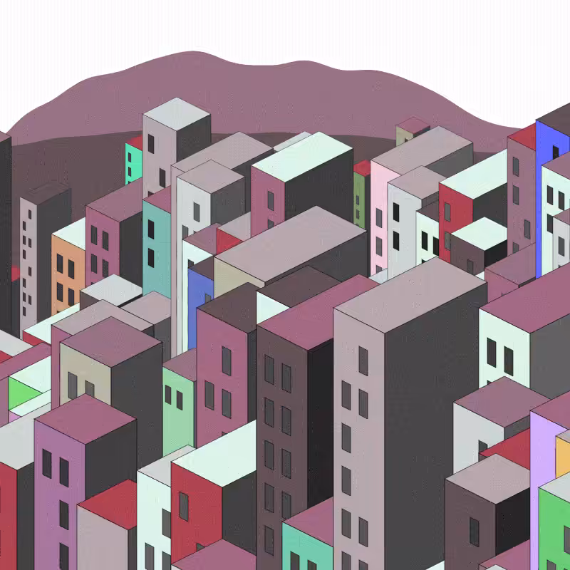 Coloured City #17