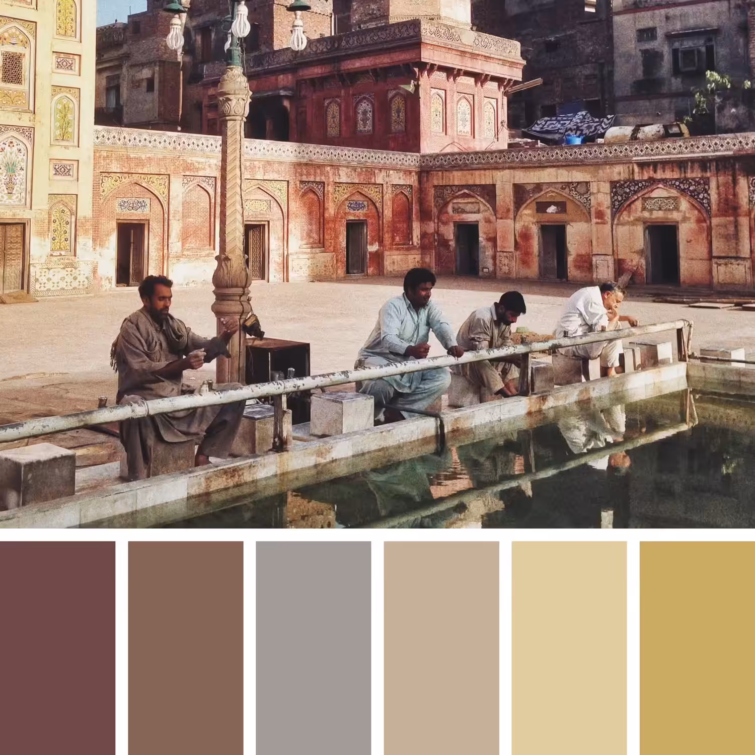 Color Palette #001 - Holy Waters