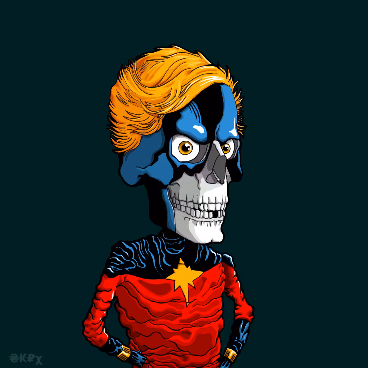 Skulls Portrait #17