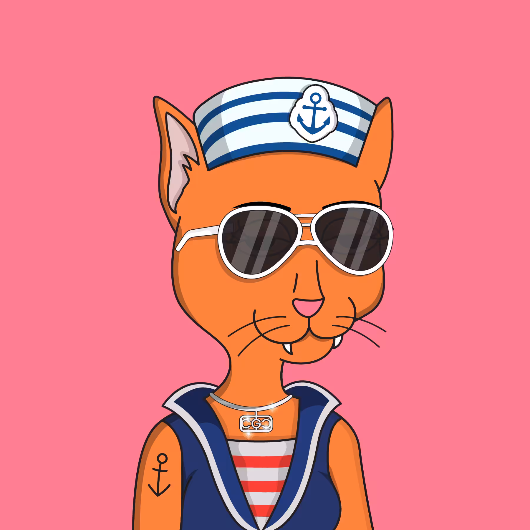 Girl Cat #102