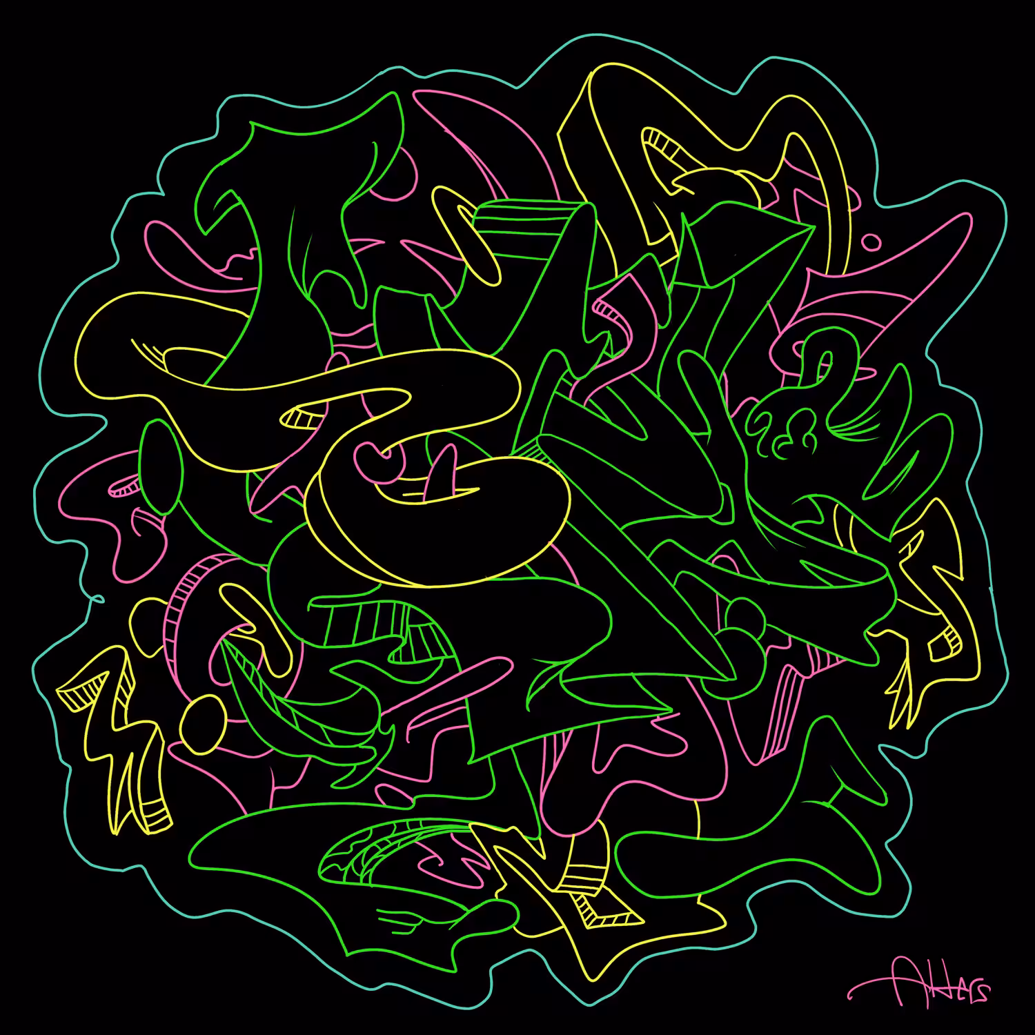 Hydroglyphics # 77