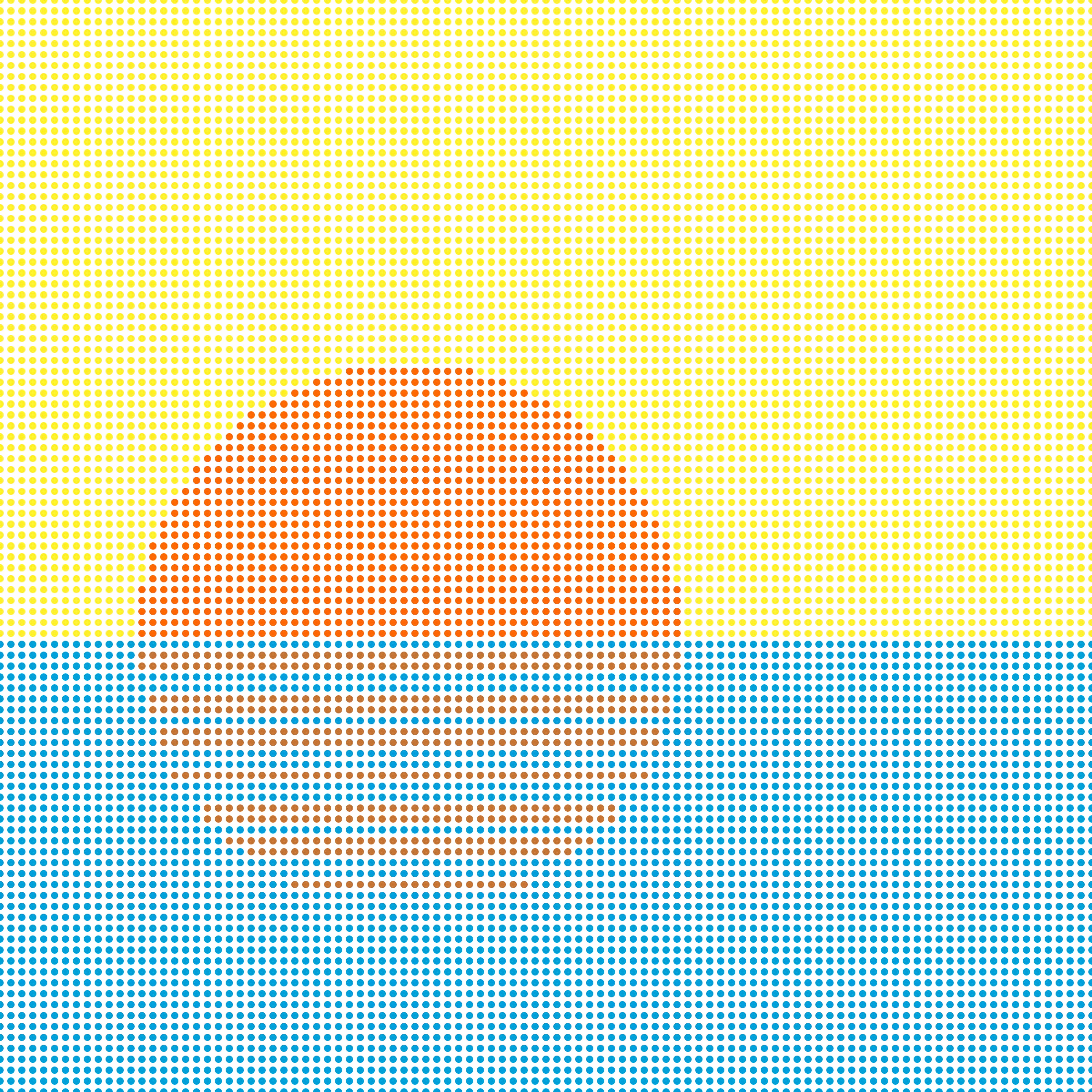 Stipple Sunsets #349