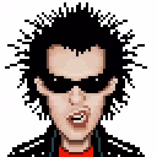 CryptoSlebs #011 Sid Vicious, Edition of 100, Sex Pistols