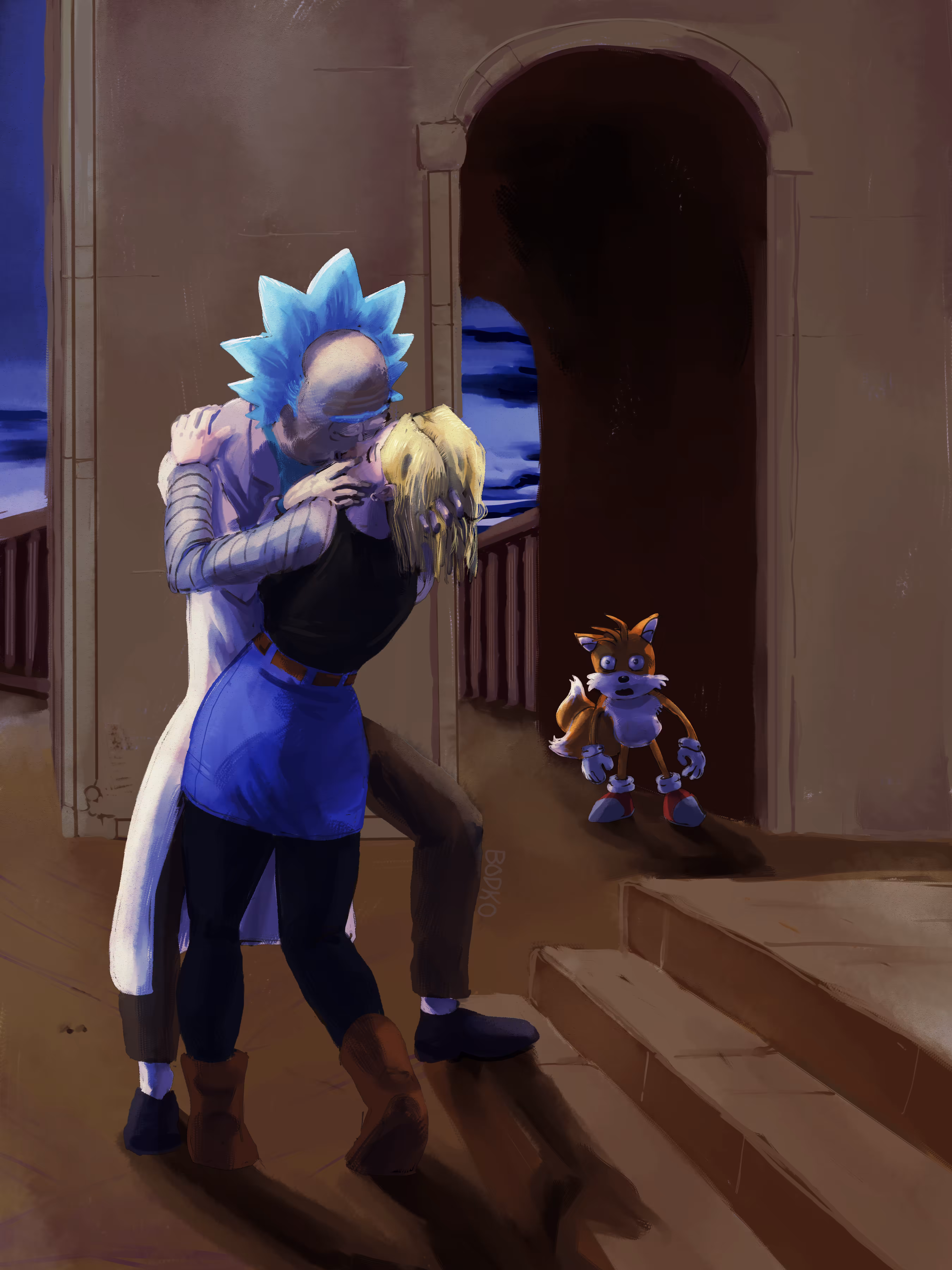 Rick Kisses 18