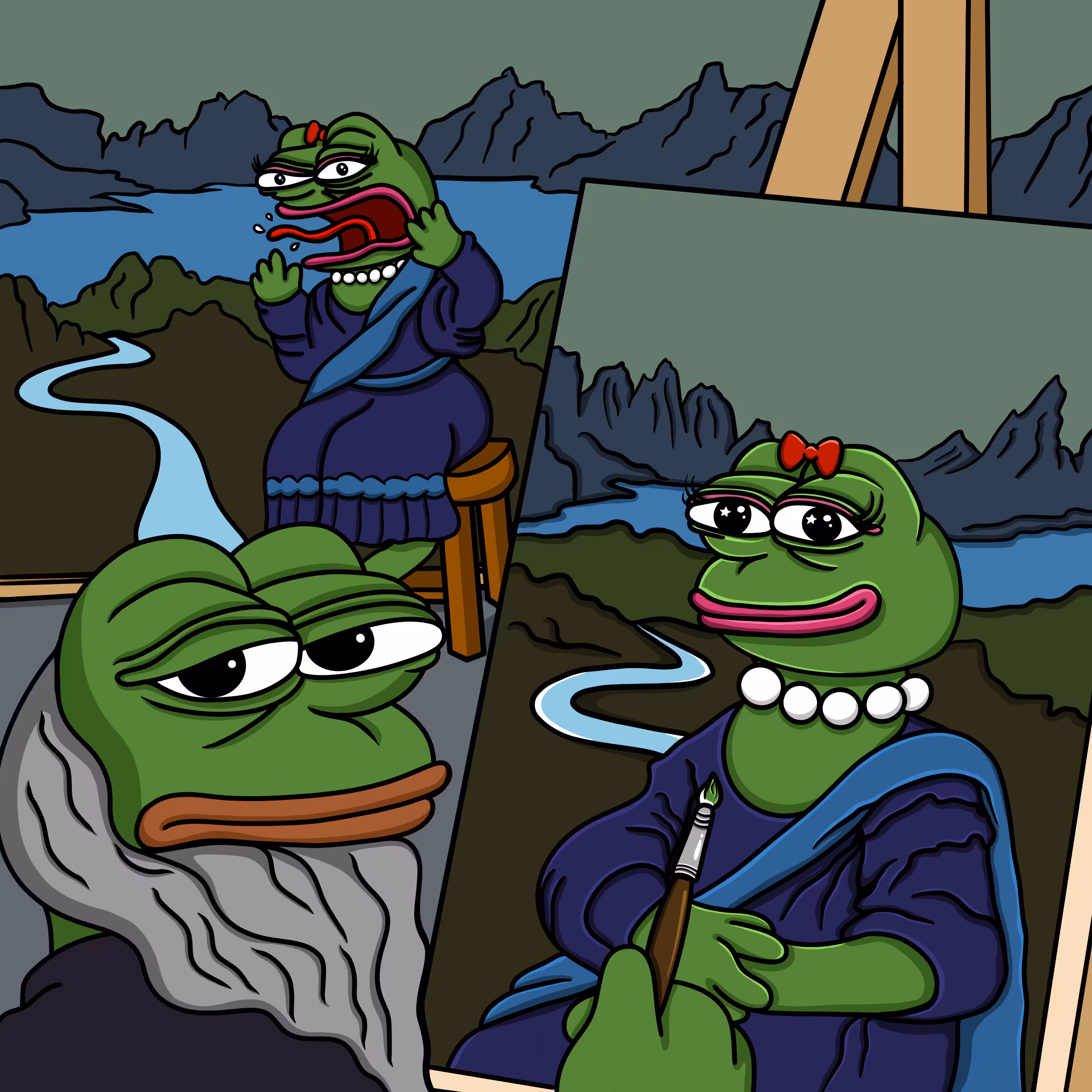 Creation of Mona Pepe