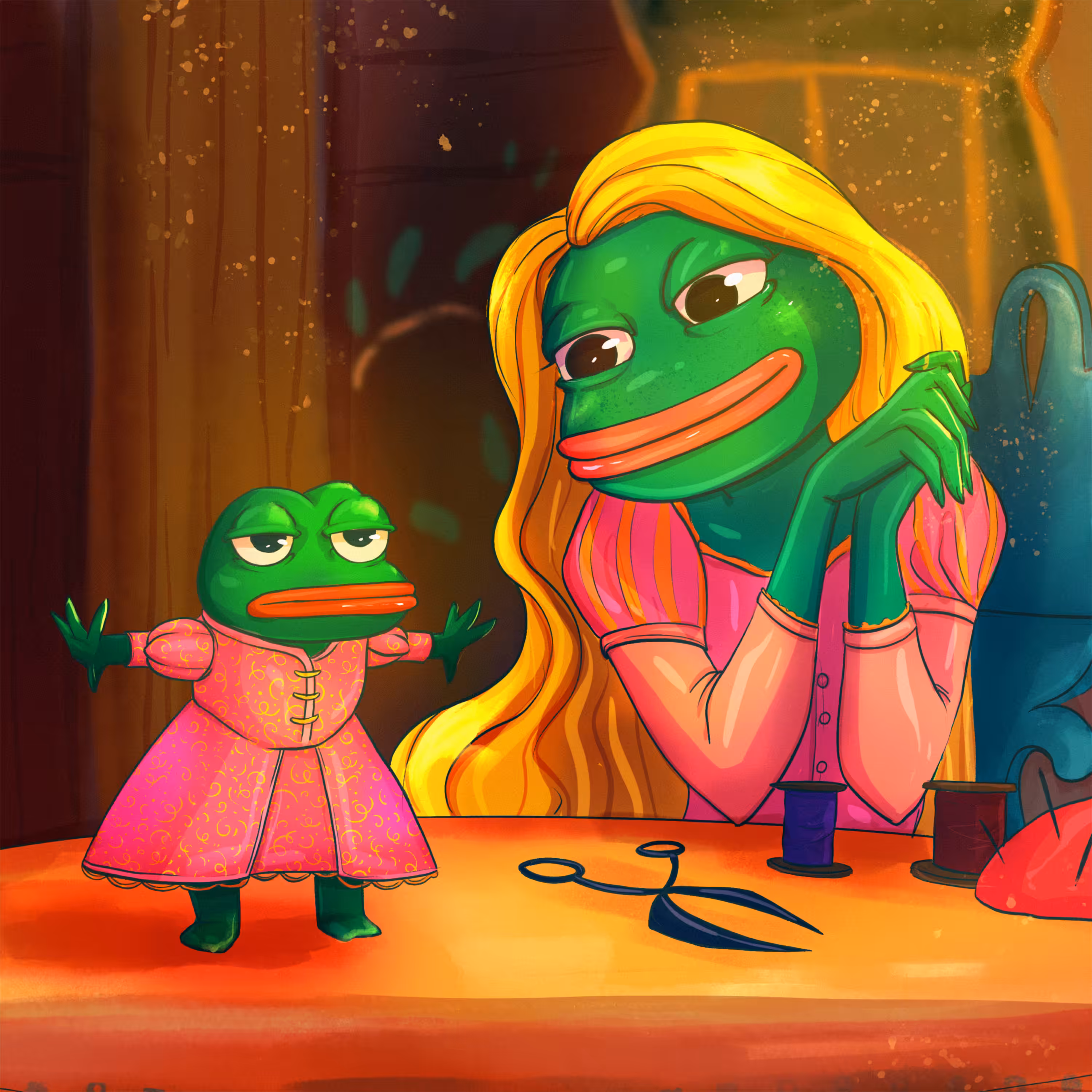 Rapuzel The Frog