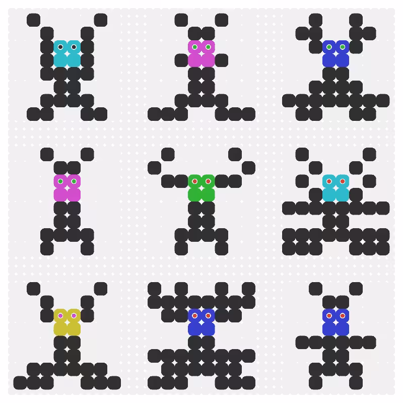 8x8 Pixel Creatures #16