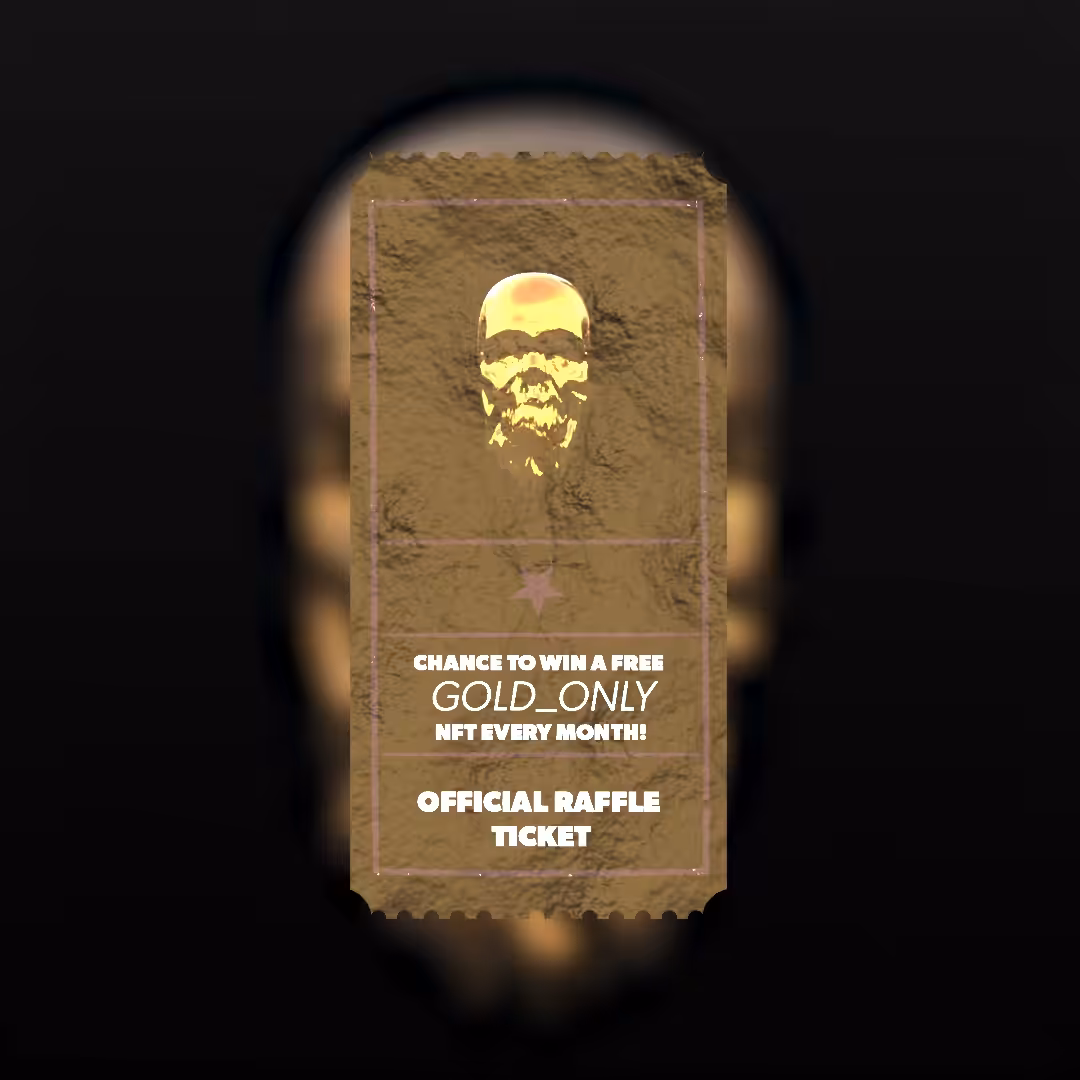 GOLD_ONly Raffle Ticket
