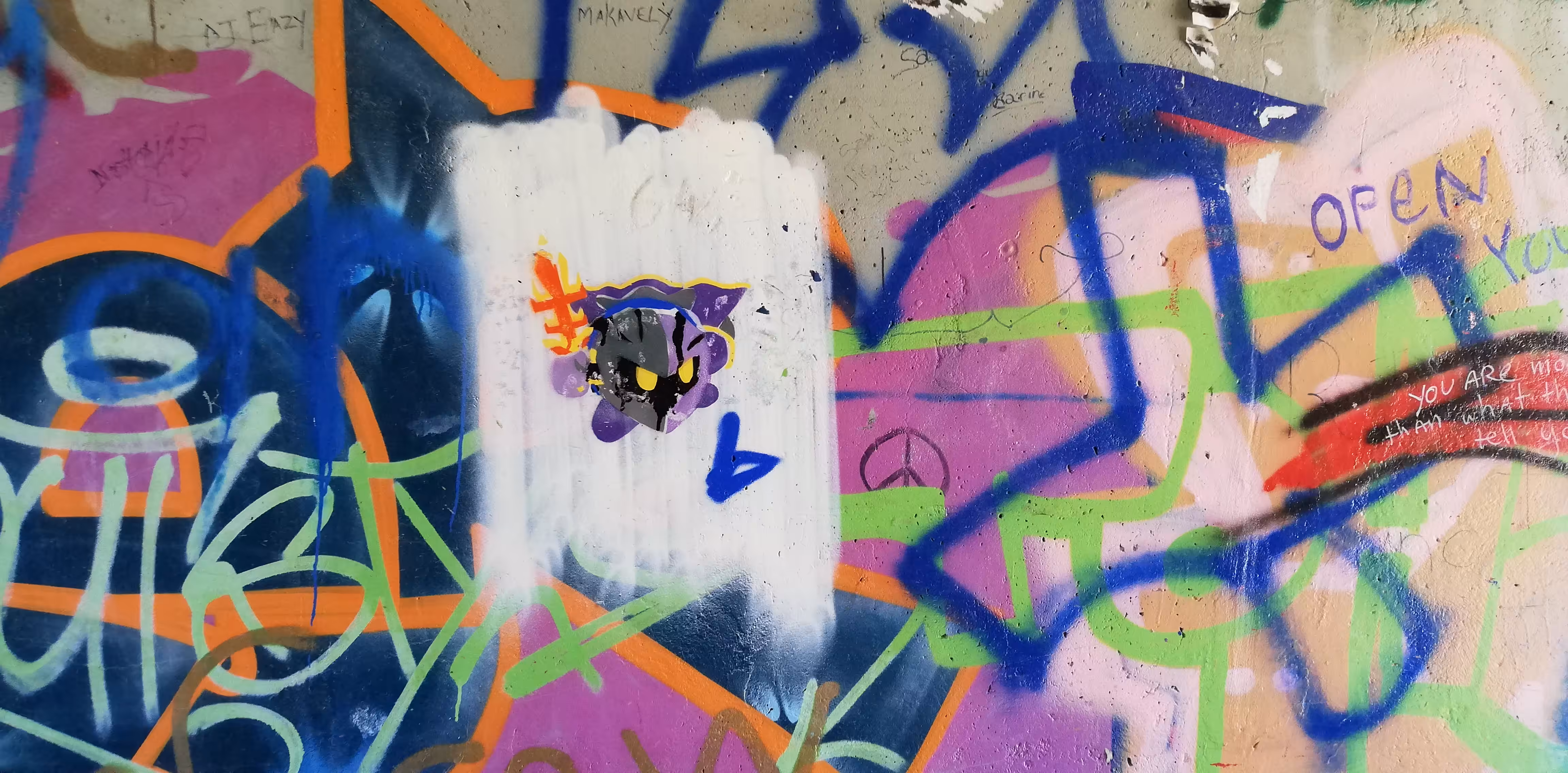 Colour on the wall 