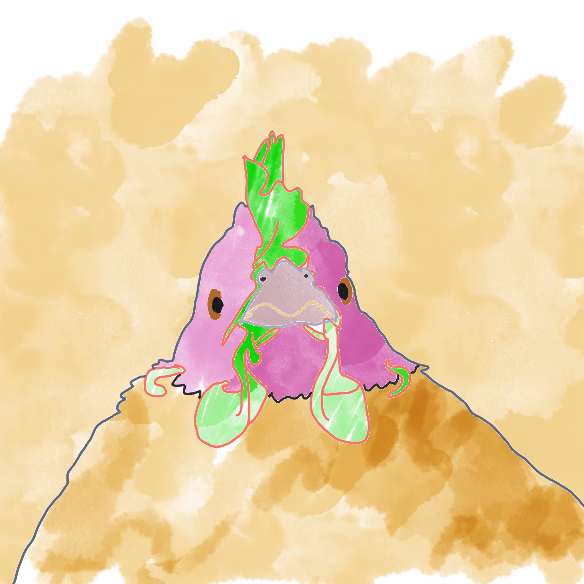 Feathery Friend #87