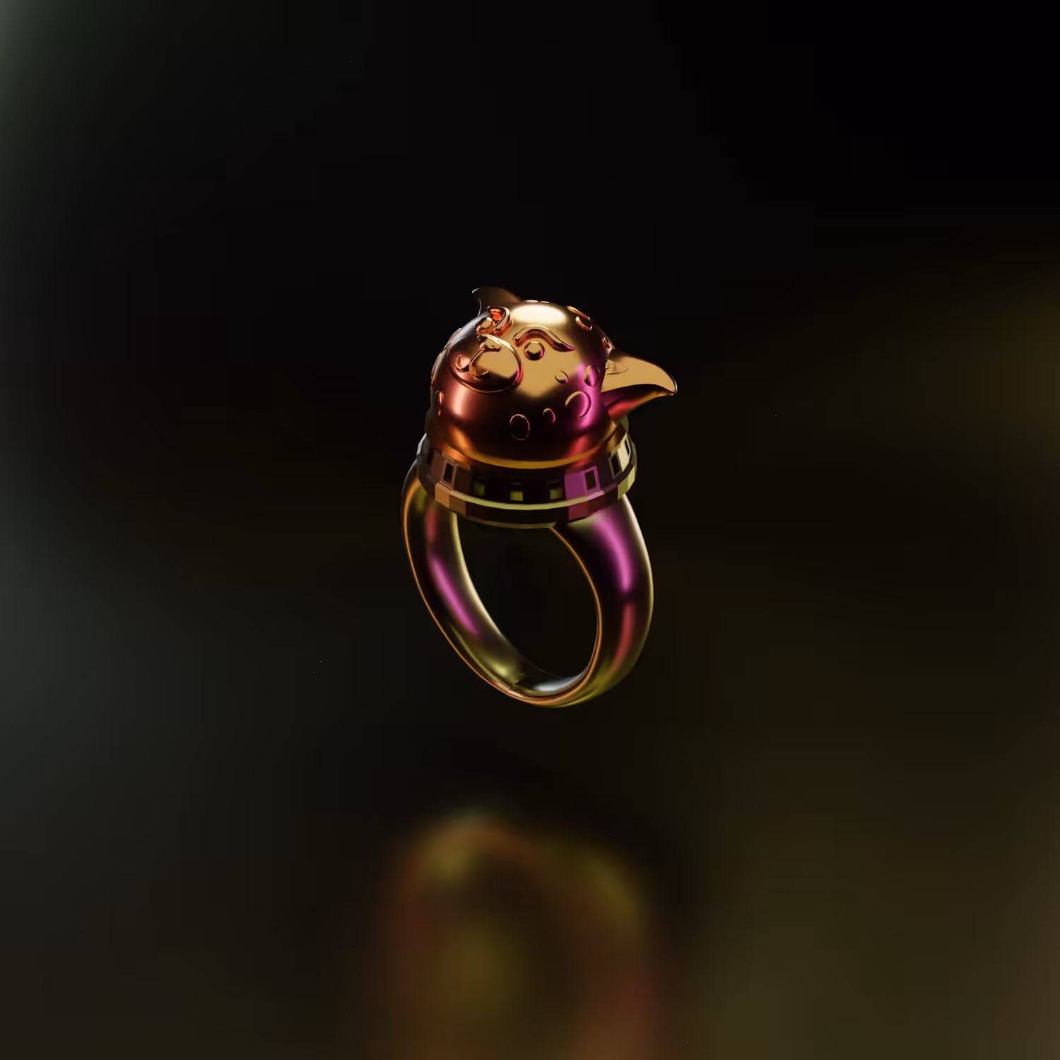 Meow ring 1 - MR1- multiverse 