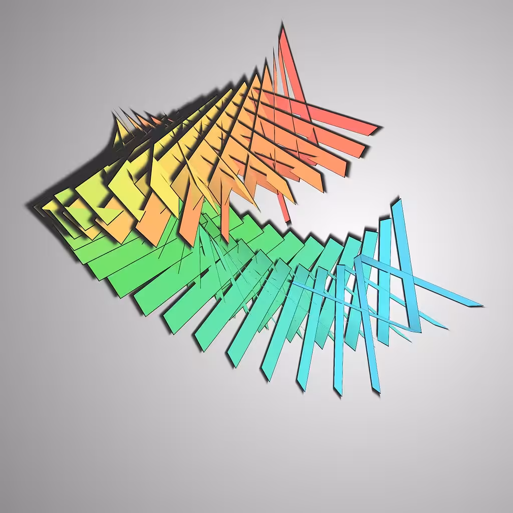 Glitches, Shapes and Colors: Wind Machine