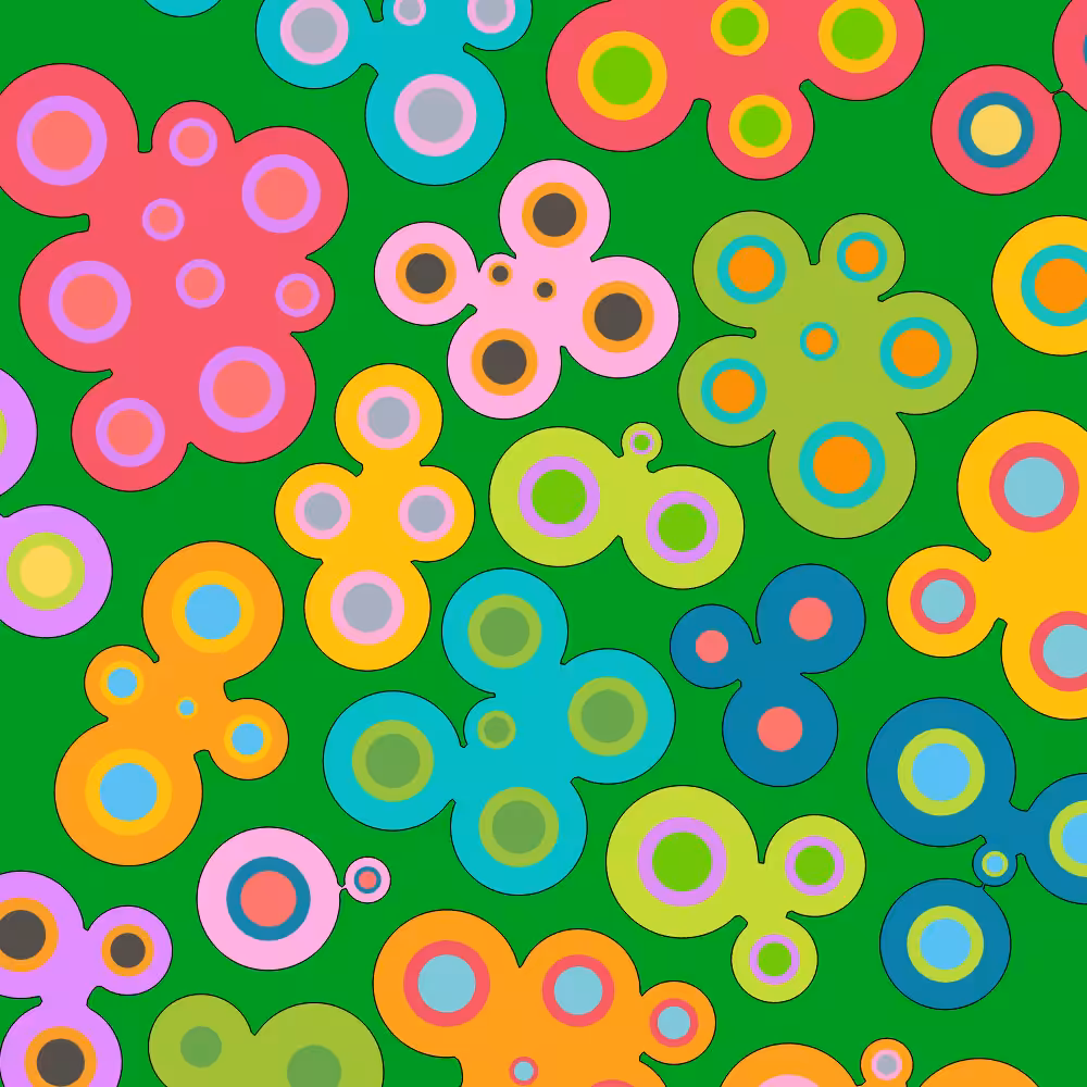 Colorful cartoon shapes(free edition) #10