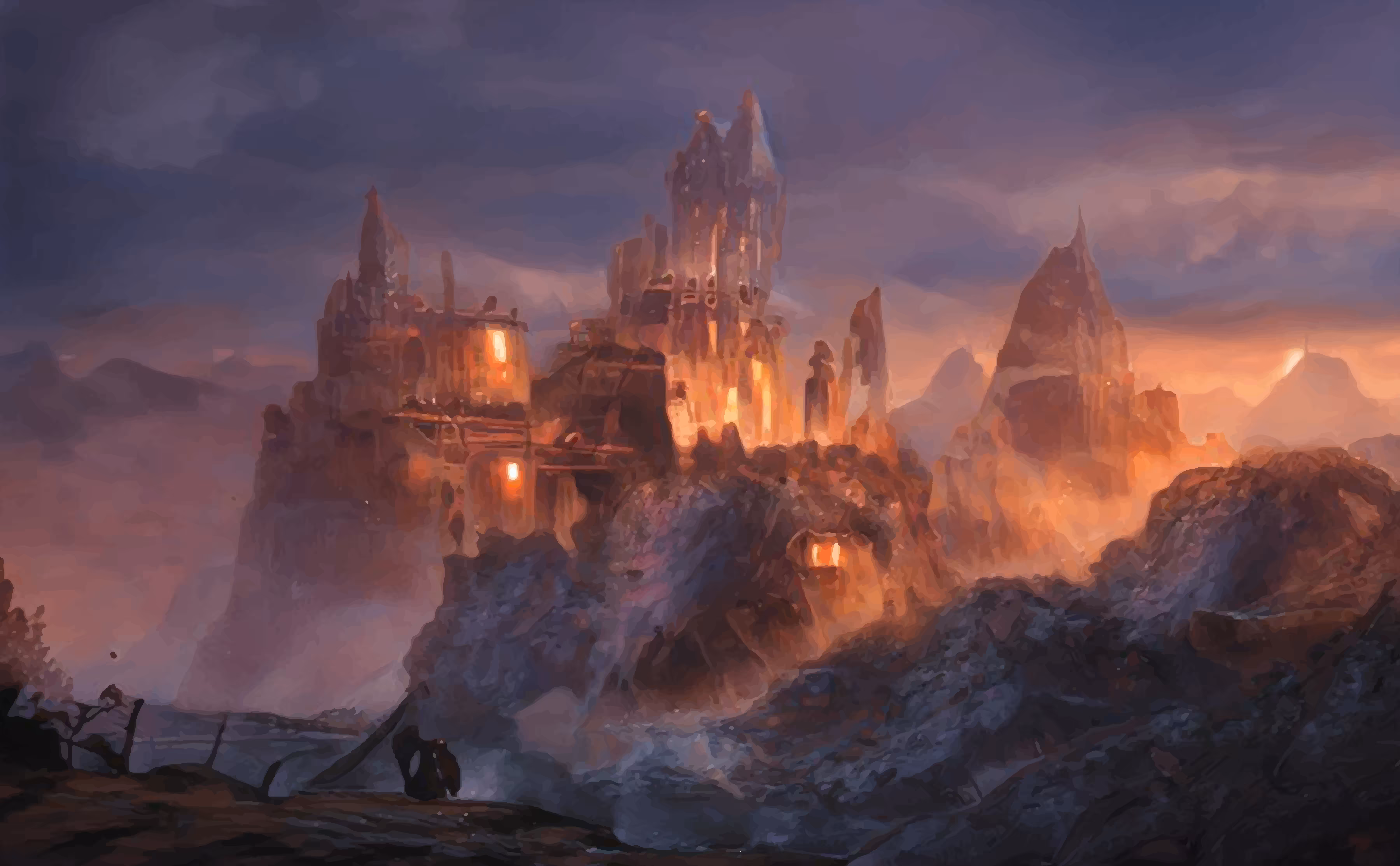 Stone castle