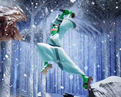Winter Warrior Pepe