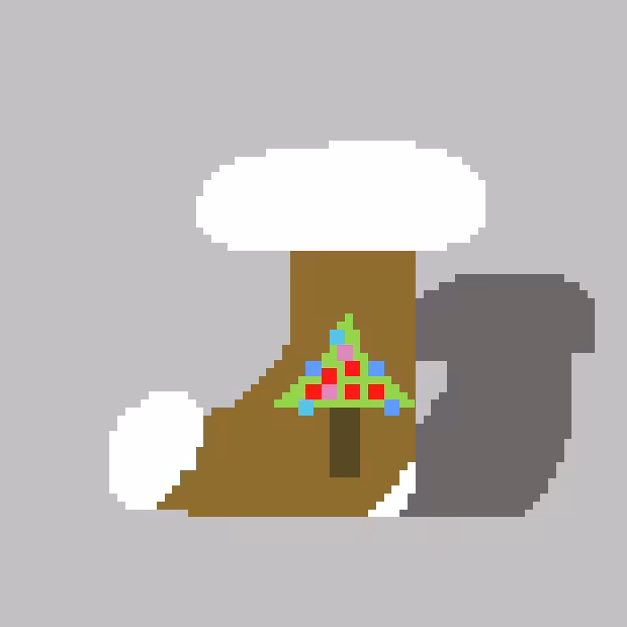 Christmas Sock – Olive