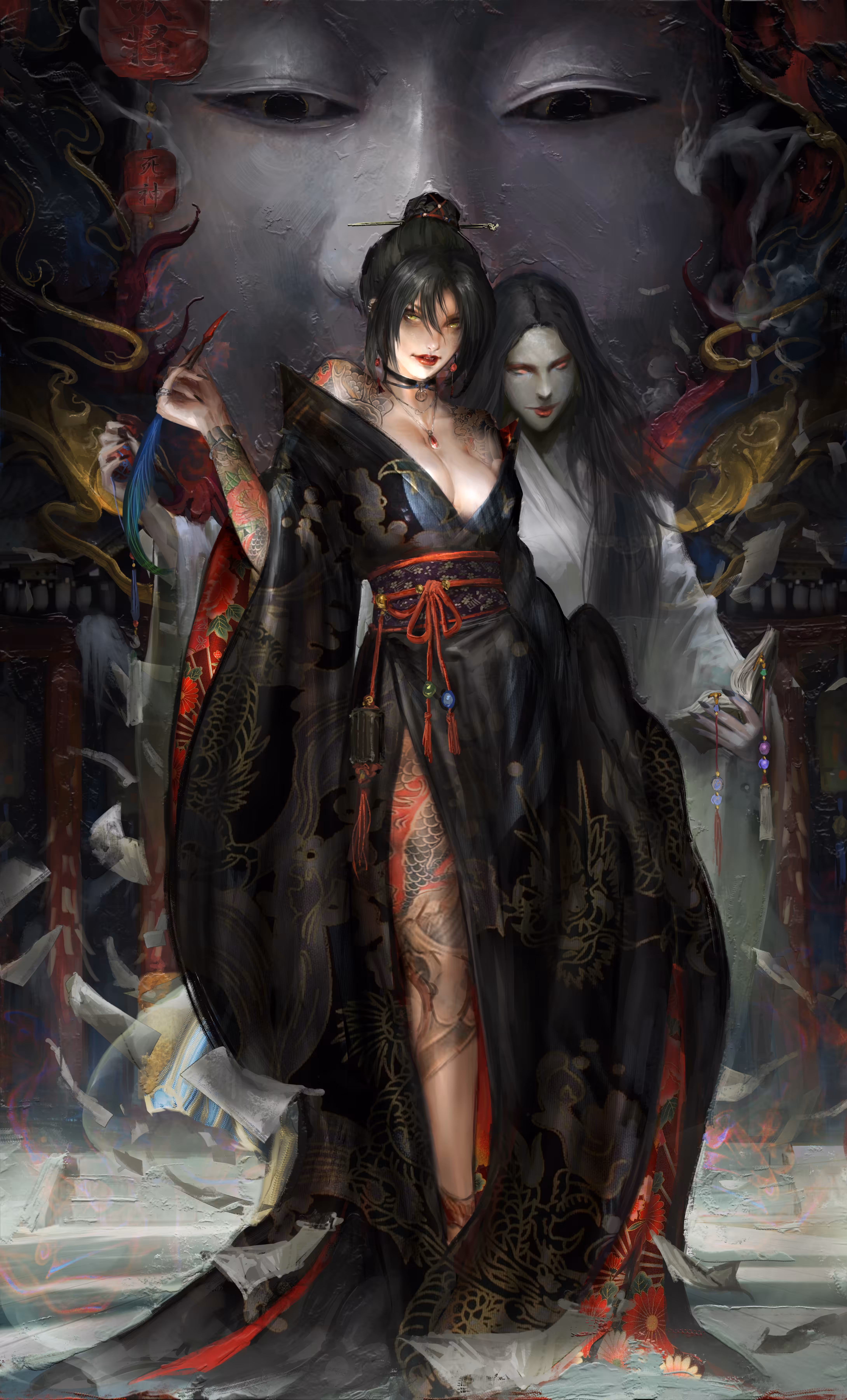 Oiwa the Scribe