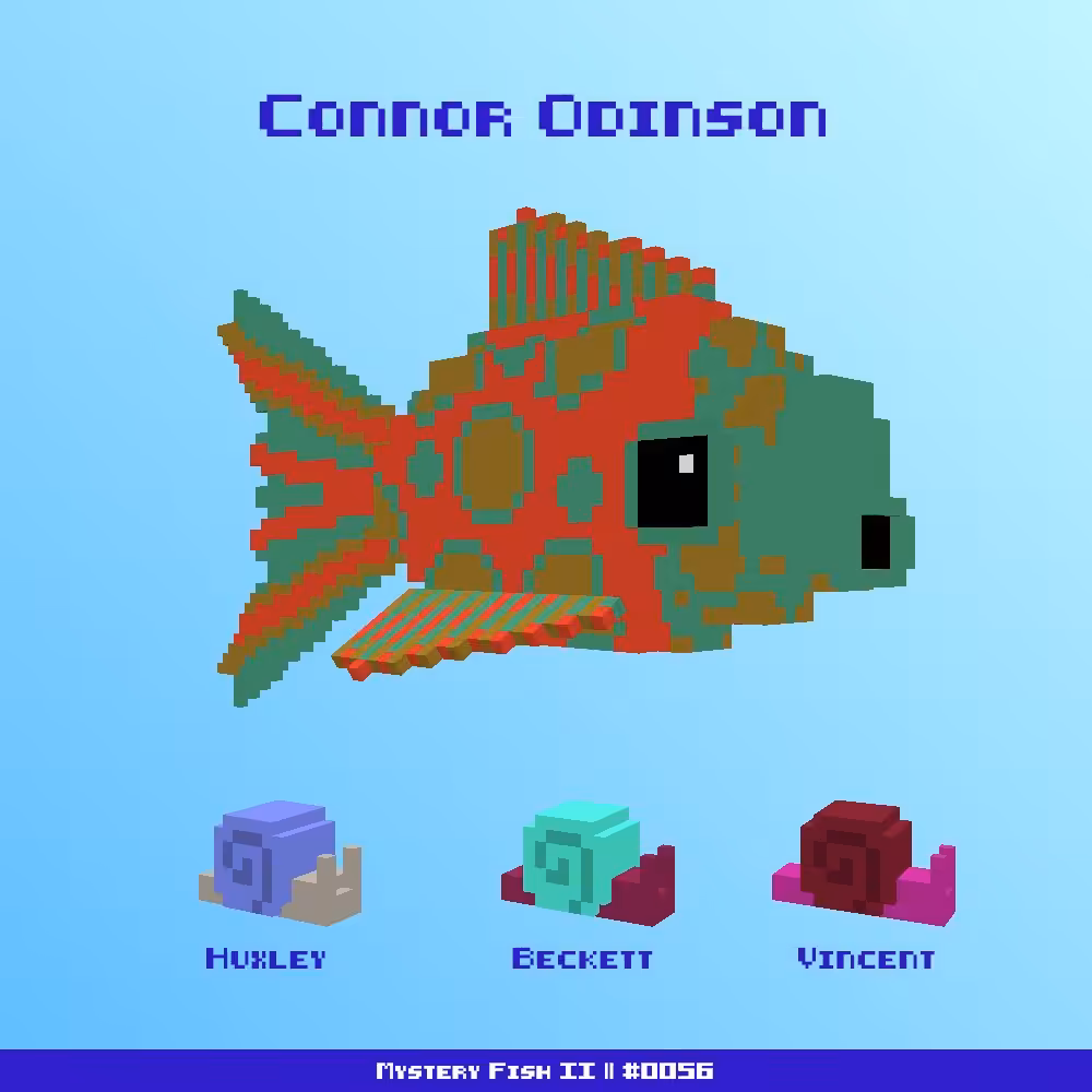 Connor Odinson :: Mystery Fish 0056/1000