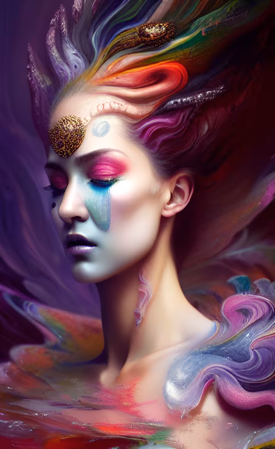 Colored Beauty