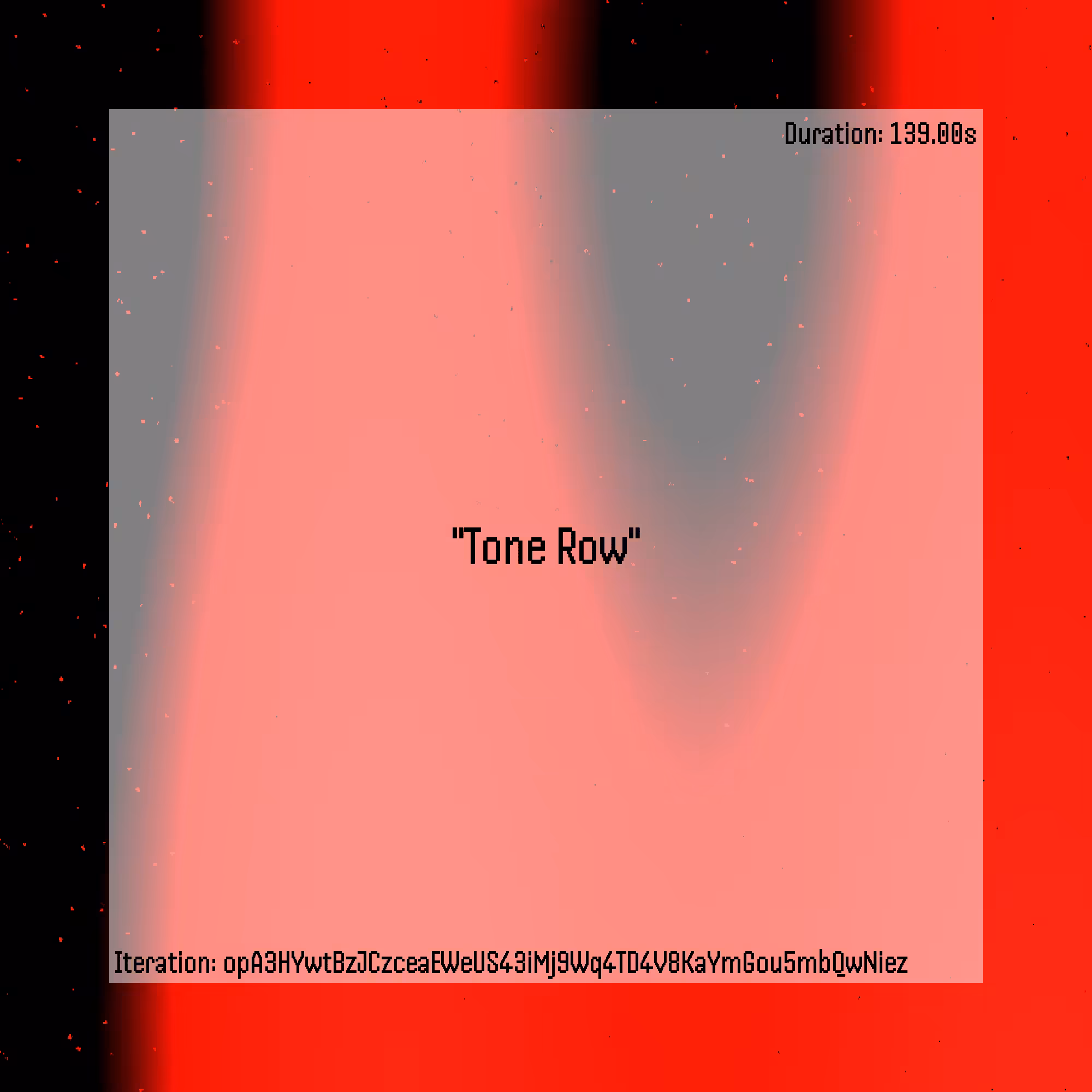 Tone Row #107