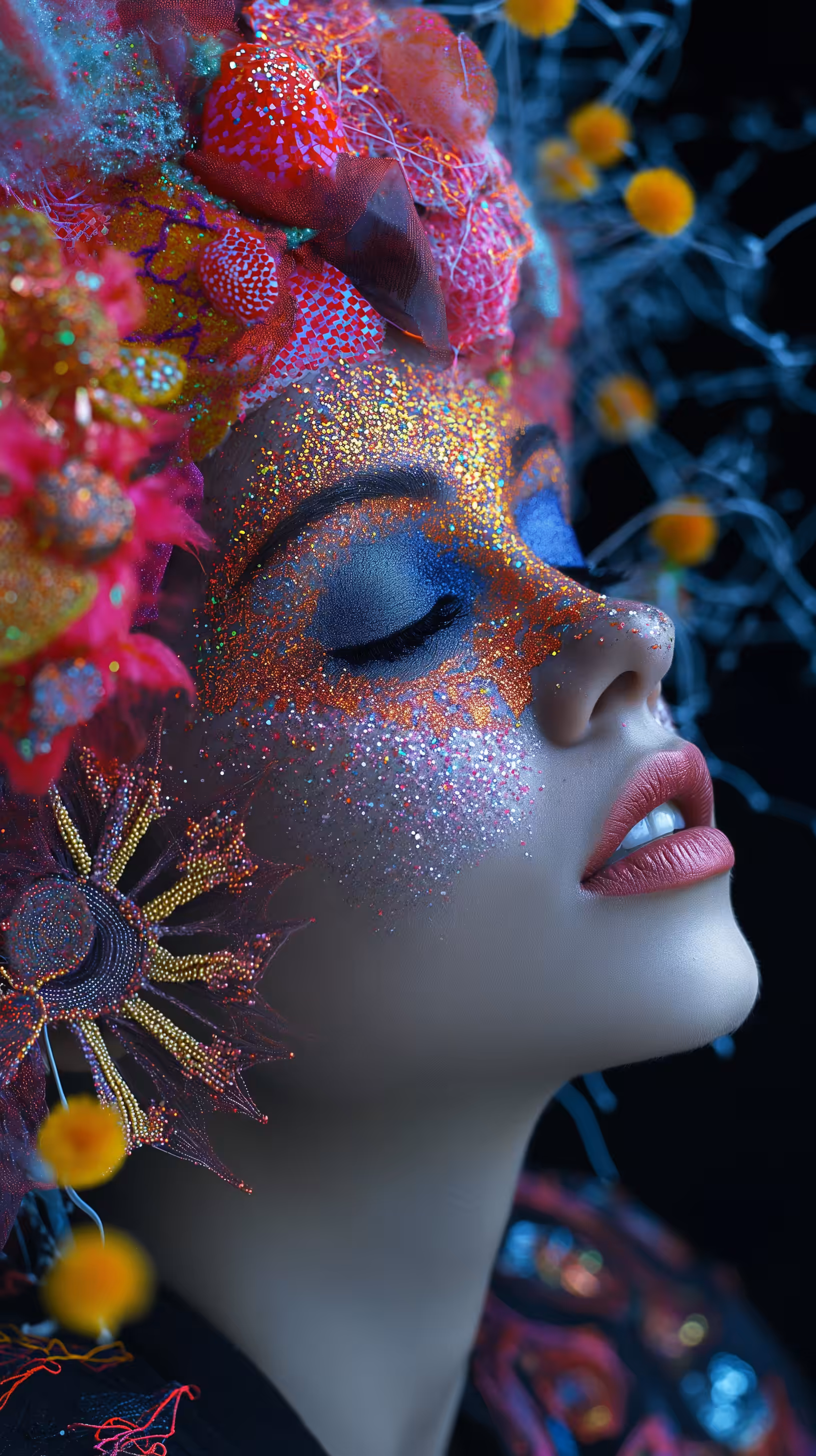 coral sparkle