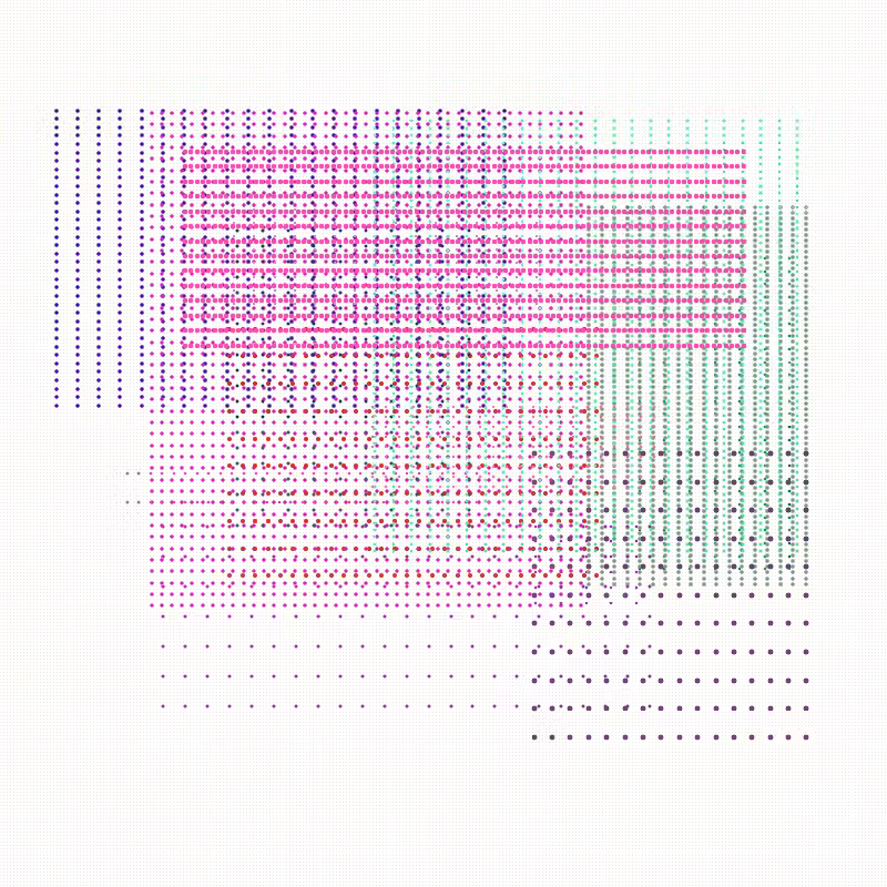 pointillist patchwork #14