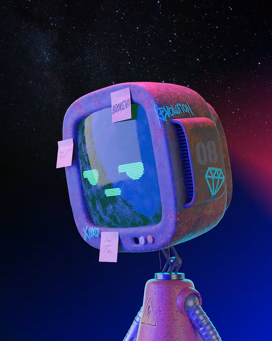 Broken robot