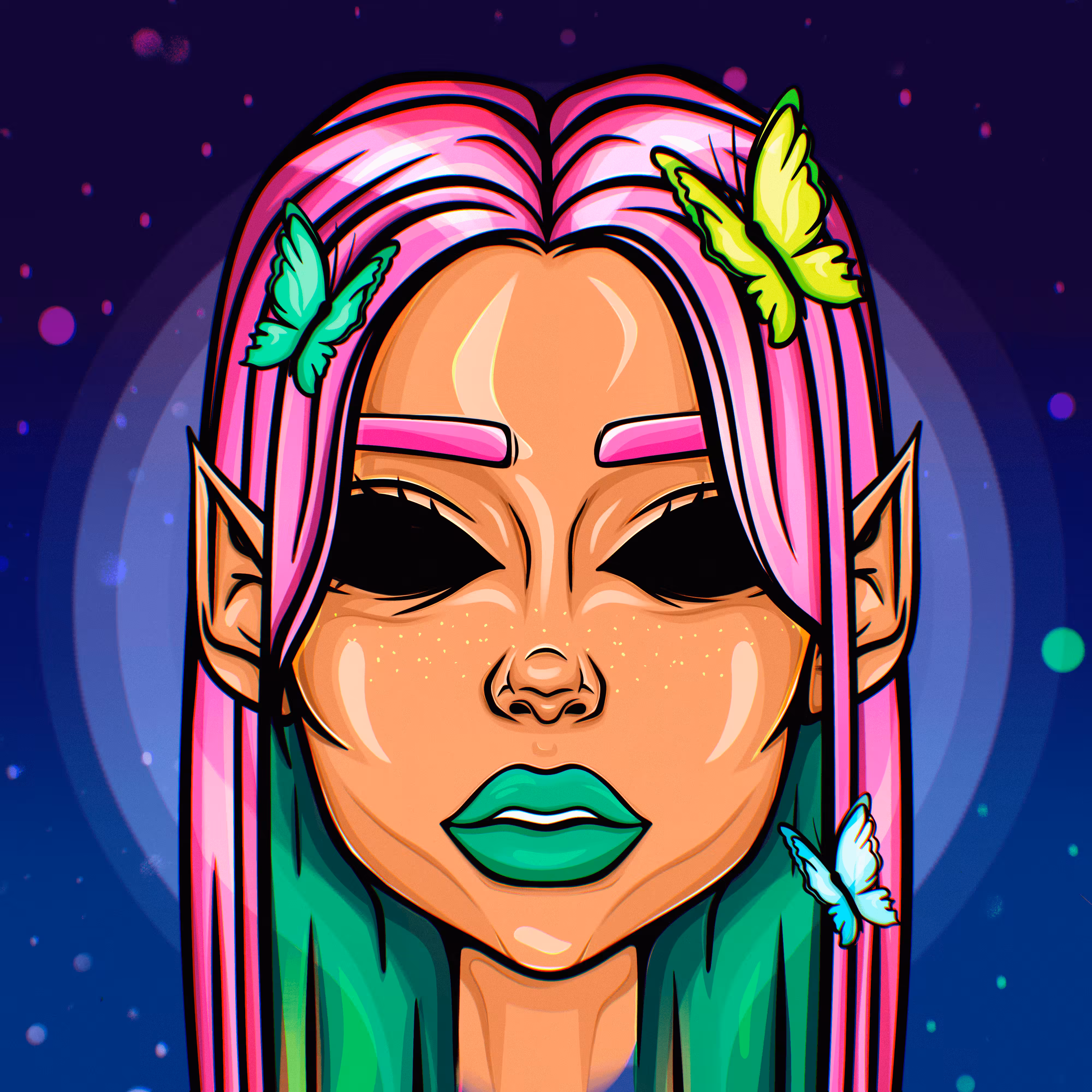 butterfly girl