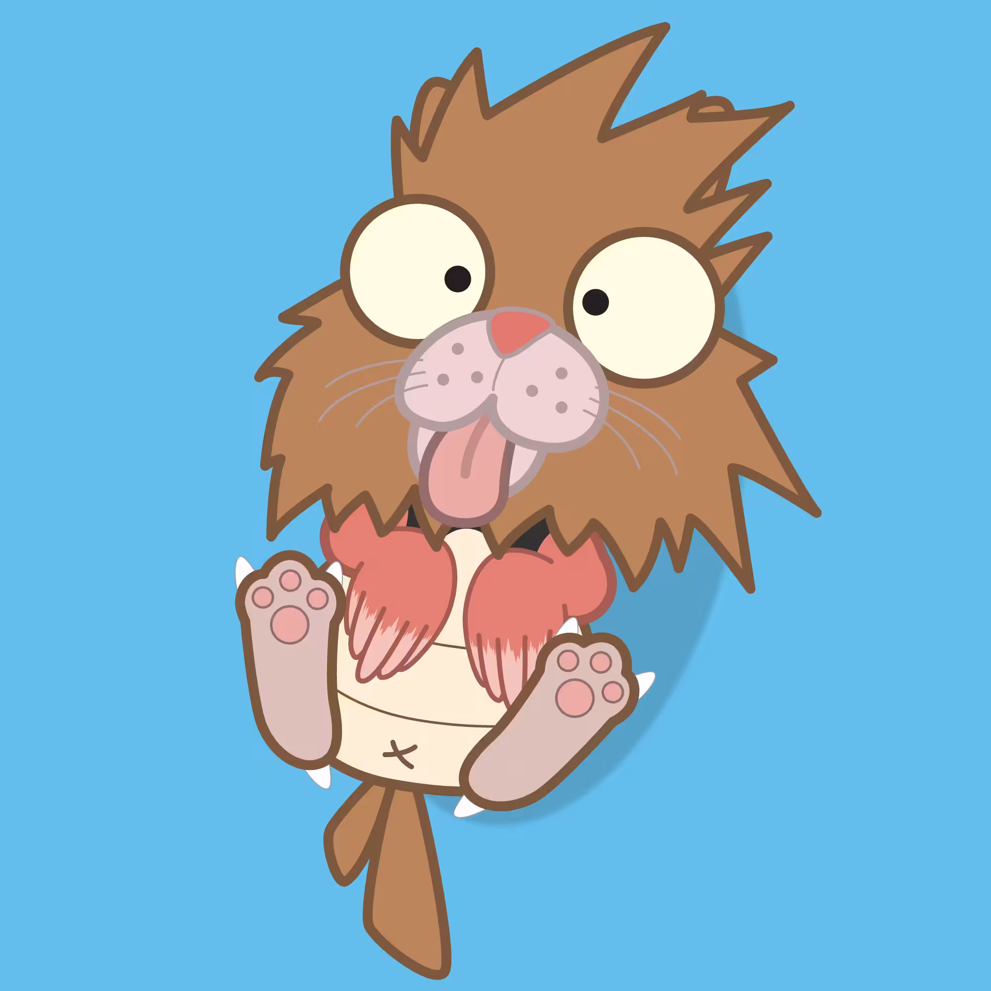 P021 --- Laying Derp Catrow ---