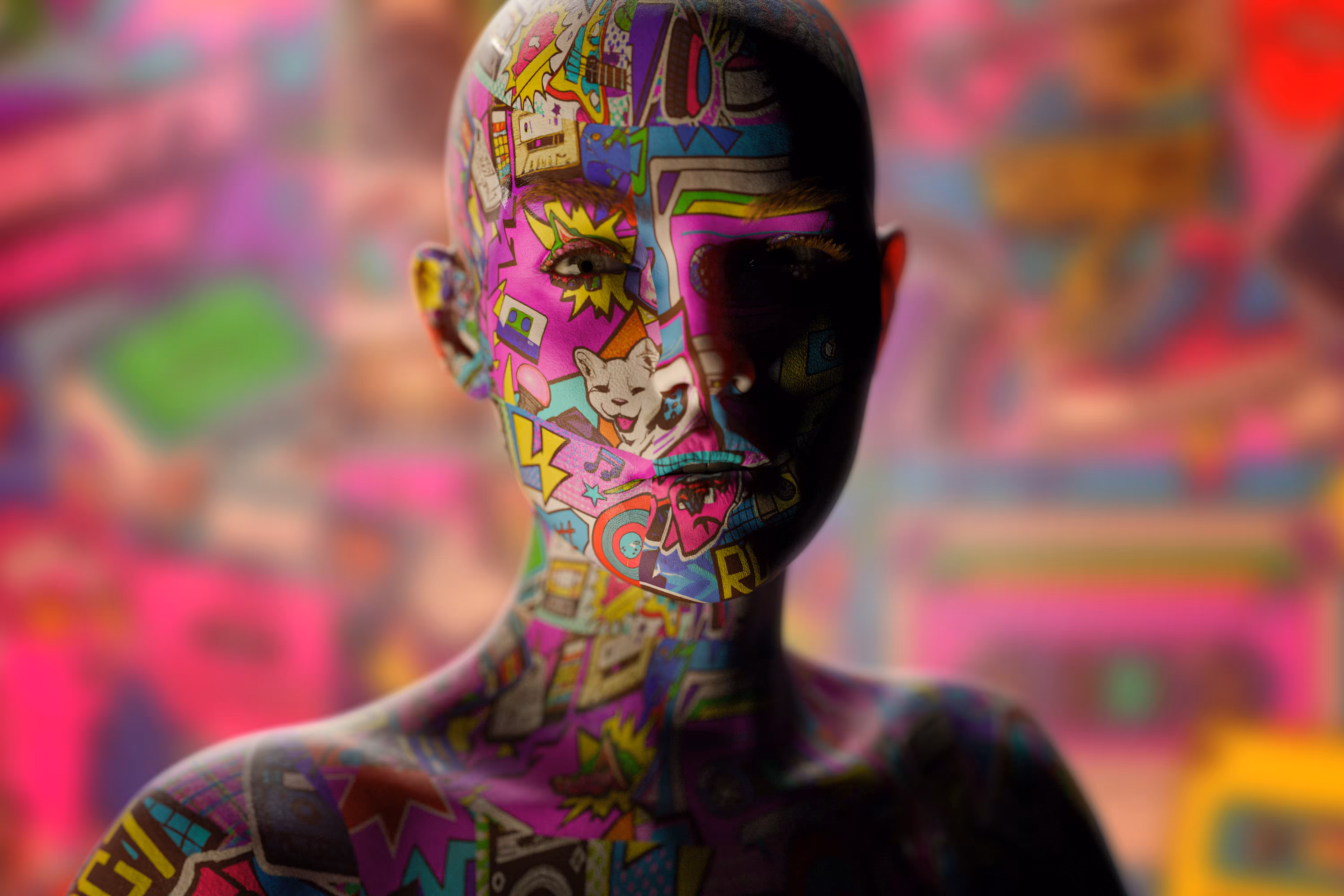 80's Pop Art Portrait