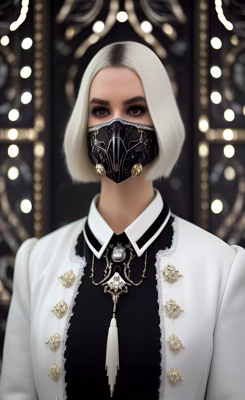 Fashion art gallery: Black and White style #77