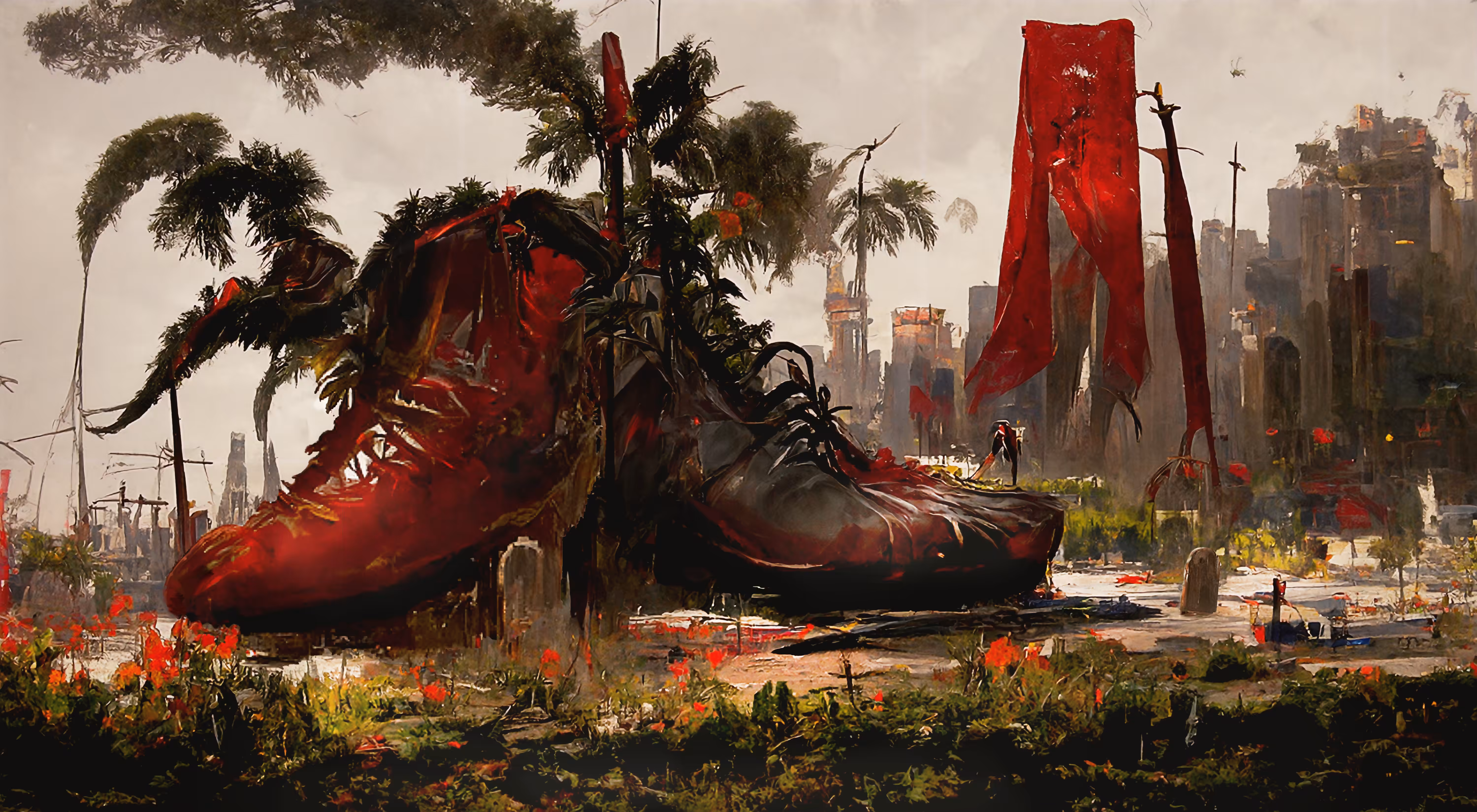 FLOODLAND VI - (Red Shoes)