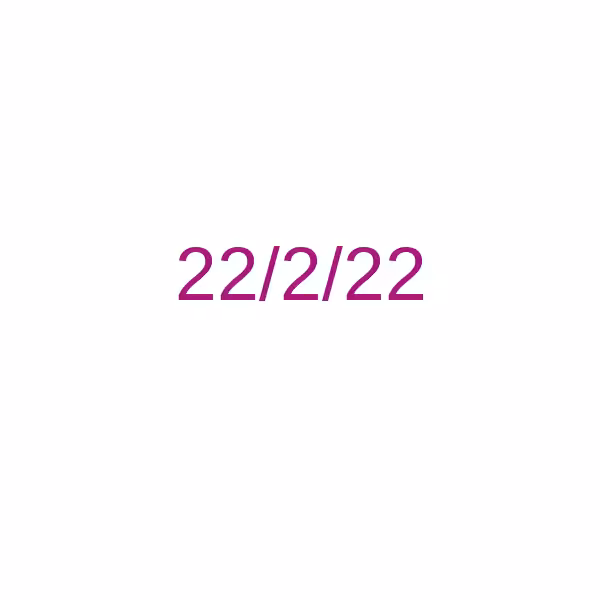 22/2/22 #13