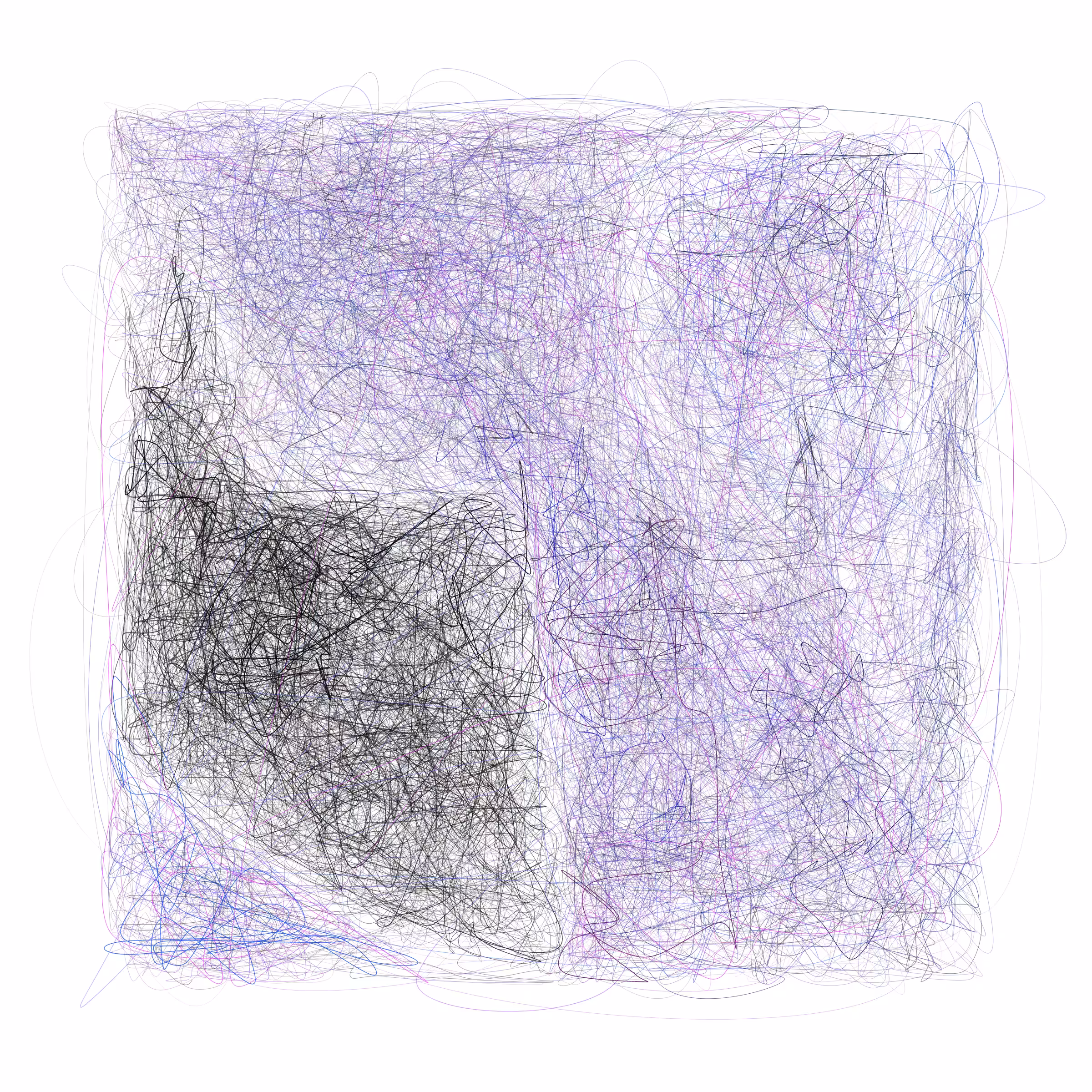 Scribbled Boundaries #7