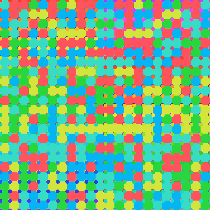 Squares and dots #3